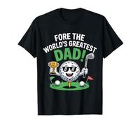 Golfing Father's Day Golf Dad Funny Golfer Daddy Men T-Shirt