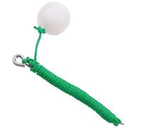 Golfing Swing Training Rope Tool for Golfer Metal Green Exercise