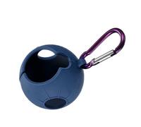 Golfs Balls Holder Clip With Hangable Metal Hook Golfs Balls Protective Silicone Sleeve Holds Single Bag