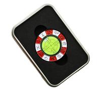 Golfs Putt Green Reader With Iron Box Detachable Levels Reading Golfs Hat Clip Marker Greens Tool Golfer Gift Green Tool