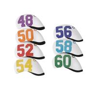 Golfs Putter Protective Guard Golfs, Colored words on whi