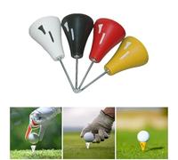 Golfs Putting Greens Tees Sign Green Marking Tool Golfs Putting Practicing Tees Base For Accessories Easy To Use Light Weight Course Practice Tool