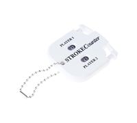 Golfs Score Counter Strokes Keychains 2 Player Indicators Putt & Shot Scorekeeper For Scoring Golf