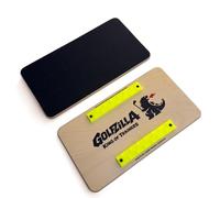Golfzilla Golf Shift Board, Patent-Pending Anti-Twist Training Board, Standard and Junior Sizes, for Grass and Practice Mat (Neon Yellow Junior)