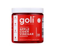Goli Apple Cider Vinegar Gummies | Digestion, Gut Health & Appetite | Vitamin B12, Gelatin-Free, Gluten-Free, Vegan & Non-GMO | Taste The Apple, Not The Vinegar | Goli On The Go, 30 Gummies
