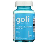 Goli Ashwagandha KSM-66 Gummies | Stress, Sleep & Mood Support | Mixed Berry | Vitamin D, Vegan, Plant Based, Non-GMO, Gluten Free, Gelatin Free | Relax. Restore. Unwind. | 60 Gummies