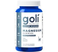Goli Nutrition Zero Sugar Magnesium Gummies 60 Gummies