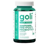 Goli Nutrition Zero Sugar Pre+Post+Probiotics Gummies 60 Gummies