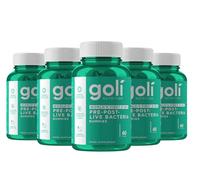 Goli Nutritional Supplement, Pre+Post+Probiotics Gummy - 300 Count - World's First 3-in-1 Gluten-Free, Vegan, Non-GMO, and Gelatin-Free.