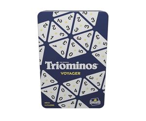 Goliath - 60632.012 - Jeu de Société - Triominos Tour | Compact and Portable 3-Sided Triangle Dominoes - Stimulates Logical Reasoning - for 2 to 4 Players
