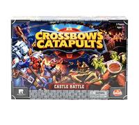 Goliath Crossbows & Catapults, Strategic Board Game for Children from 7 Years Old, Catapult vs Castle Fight, 2-Player Game, Average Duration from 20 to 30 Minutes