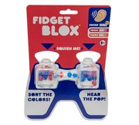 Goliath Fidget Blox Sound | Red & Blue Poppers | Sensory Toys | Safe & Reliable | Ages 5+