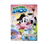 Goliath Games: Moo Moo Achoo | Gather Clover Cards Before Moo Moo Sneezes | Kids Action Game with Real Bubbles | For 2-4 Players Ages 4+