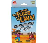 The Original The Floor is Lava! Rock Rumble Card Game - Matching Stacking Card Game 2-4 Players, Ages 5 and Up