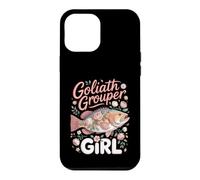 Goliath Grouper Girl Grouper Fishing Angler Case for iPhone 12 Pro Max