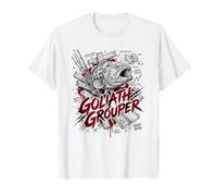Goliath Grouper Reef Heavy Tackle Depth 150FT T-Shirt