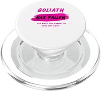 Goliath Has Fallen - NSPPD Morning prayer PopSockets PopGrip for MagSafe