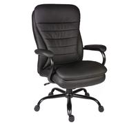Goliath Heavy Duty Bonded Leather Faced Executive Office Chair Black B991