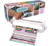 Goliath - LOOPDEDOO FR - DIY Friendship Bracelet Kit for Children from 8 Years Old - Instructions in French - Easy Rotary Loom - 12 Strands 100% Cotton Included - Creative Activity - Gift Idea