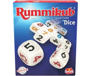 Goliath Rummikub Dice - The Classic Original Dice Game for Adults and Children from 7 Years, Board Game for 2 Players