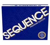 Goliath Sequence Premium Edition - Stunning Set with Giant Board, Exclusive Chips and Deluxe Cards, Blue