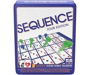 Goliath Sequence Tour Edition - The Strategic Family Game | For 2-4 Players Ages 7+