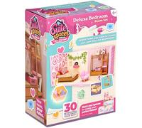 Goliath Suite Spaces - Deluxe Bedroom Set | Your Room, Your Rules! Contains 30 Bedroom Themed Accessories | Modular Dolls House Rooms with Customizable Furniture & Decor | For Ages 6+