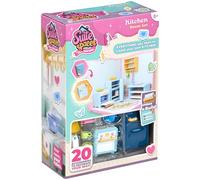 Goliath Suite Spaces - Kitchen Set | Your Room, Your Rules! Contains 20 Cooking Themed Accessories | Modular Dolls House Rooms with Customizable Furniture & Decor | For Ages 6+