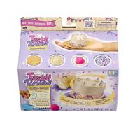 Goliath Tasty Tinies Bake Shop Vanilla Cake Mix Kit with Unicorn Tracks Sprinkles & Vanilla Frosting Mix | Bake & Decorate 2 Real Mini Cakes | Includes Mini Tools & Ingredients | Ages 6+
