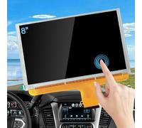 GOLICC LCD Touch Screen Replacement DJ080PA-01A Digitizer Screen Radio Fit 2014-2018 Chevy Silverado Tahoe Chevy Colorado OEM Navigation, Fit GMC Sierra Yukon Trucks SUV Mylink 8-inch Touchscreen