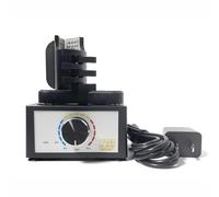 GOLICC Mini Vortex Mixer - Hands-Free Paint Shaker for DIY Models, 300-2400RPM, 3-Speed Setting, for 10-100ml Bottles of Paint, Nail Polish, Lab, Paints Acrylic, Eyelash Adhesives