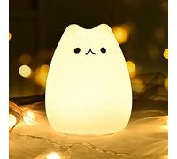 GoLine Night Light for Kids, Cute Kitty Baby Night Light for Breastfeeding Diaper Changing, Birthday Gifts for 3-12 Year Old Girls/Boys.