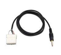 Goliton® AUX 3.5mm Cable Connect AUX Audio Compatible with Mazda Car Player connector adapter cable (2 Meters long)