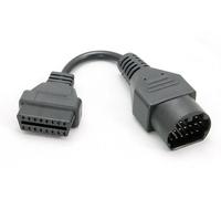 Goliton OBD OBD2 16 Pin Connector Diagnostic Adapter For Mazda 17 Pin