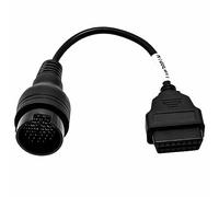 Goliton OBD2 Diagnostic Scan Cable 16 Pin to 38 Pin Compatible with Iveco Truck