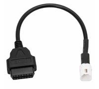 Goliton OBD2 OBDII Diagnostic Cable 4 Pin to 16 Pin Adapter Compatible with Yamaha Ha Canbus Motorcycle