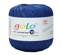 golo Crochet Thread Size 10 Cotton Yarn for Tatting Lace Thread 610