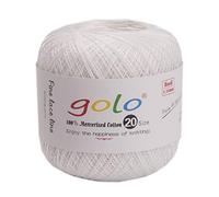golo Crochet Thread Size 20 Yarn for Hand Knitting Embroidery Thread