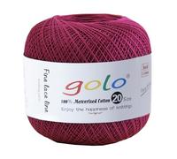 golo Crochet Thread Size 20 Yarn for Hand Knitting Embroidery Thread