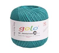 golo Crochet Thread Size 20 Yarn for Hand Knitting Embroidery Thread