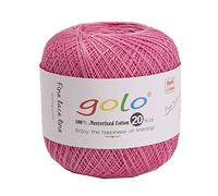 golo Crochet Thread Size 20 Yarn for Hand Knitting Embroidery Thread