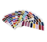 golo Crochet Thread Yarn Card 108 Colors Friendship Bracelet String Embroidery Floss Cross Stitch Embroidery Thread