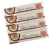 Goloka Forest Chandan Incense Sticks, 15g x 4 Packs, Ayurvedic Essence
