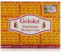 Goloka Nag Champa Incense Cones 10/count