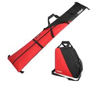 Goloni Ski Bag and Boot Bag Combo,Ski Bags for Air Travel,Water- resistant Snowboard Bag Fits for Skis Up to 180 CM and Boots Up To Size US13