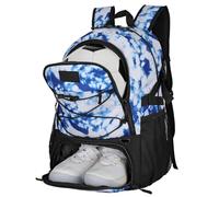 Goloni Soccer Backpack,Basketball Backpack with Ball Compartment & Shoe Compartment,Backpack for Basketball,Soccer, Football, Volleyball, Swim, Gym, Travel