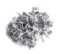 GOLOVENLD Pack of 200 Pre Tabbed Cotton Wicks with Metal Sustainer Tabs for Decorative Tealight Crafting Supplies