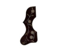 Golpeador De Guitarra Acústica 2mm Thickness Original Celluloid Pickguard Jumbo Guitar Abalone Inlay(4)