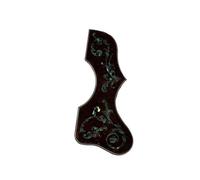 Golpeador De Guitarra Acústica 2mm Thickness Original Handmade Pickguard Guitar Abalone Pearl Inlays(2)