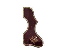 Golpeador De Guitarra Acústica Plate Abalone Shell Inlay 2mm Thick Left Right Hand(12)